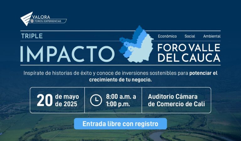 Foro Valle del Cauca Triple Impacto